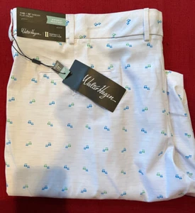 Walter Hagen Men's Perfect 11 Stretch white mini carts Golf Shorts Size 42 - Bild 1 von 7