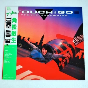 Toshiki Kadomatsu Touch And Go Vinyl Record Black Contemporary Pop Music Japan - Imagen 1 de 7