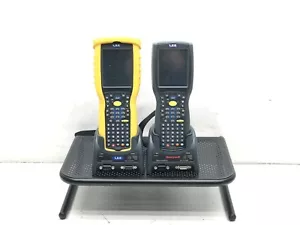 Lot of 2 Honeywell LXE MX7 Mobile Scanners W/ Spare Batteries & Charging Dock - Picture 1 of 10
