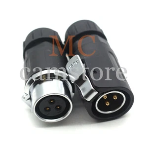 Conector de cable de aviación impermeable XHP20 3 pines, conector de montaje en panel enchufe - Imagen 1 de 6