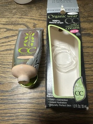 Physicians Formula Organic Wear 100% Natural Origin CC Cream Light 6226. Sealed. - Image 1 of 3