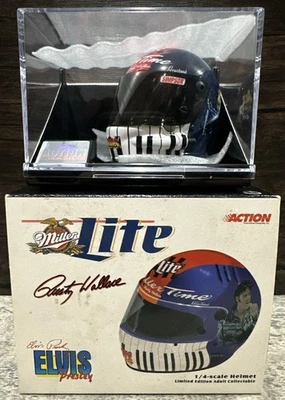 1998 Rusty Wallace 1/4 Miller Lite Elvis копия шлем действие Nascar - Изображение 1 из 4