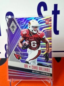Nfl Panini Trading Cards Chad Williams 2017 PURPLE Phoenix #182 /149 RC,Cardinal - Bild 1 von 3