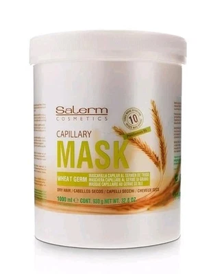 Salerm Wheat Germ Capillary Mascarilla Capillar Hair Mask 1000ml/33.7oz Unisex - Image 1 of 3