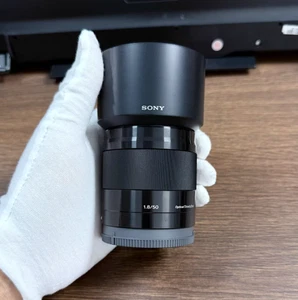 Sony E 50mm f/1.8 E OSS For Sony E-Mount SEL SEL50F18 Black - Picture 1 of 6
