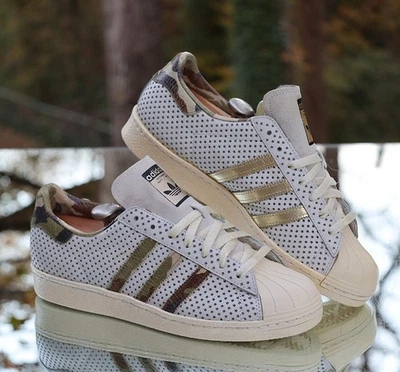 Adidas Superstar 80s Quickstrike Camo Strips Men’s Size 10.5 Custom Q16292 - Image 1 of 4