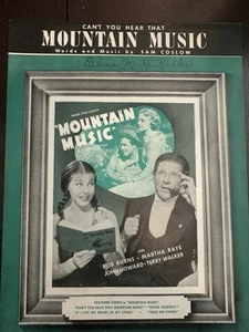 M Martha Raye Movie Musical Mountain Music ‘Title Song’ - Picture 1 of 1
