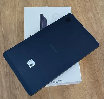SAMSUNG GALAXY TAB A9 ANDROID 64GB 8.7 INS WI-FI NAVY UK MOD + BLACK:CASE BUNDLE - Image 1 of 4