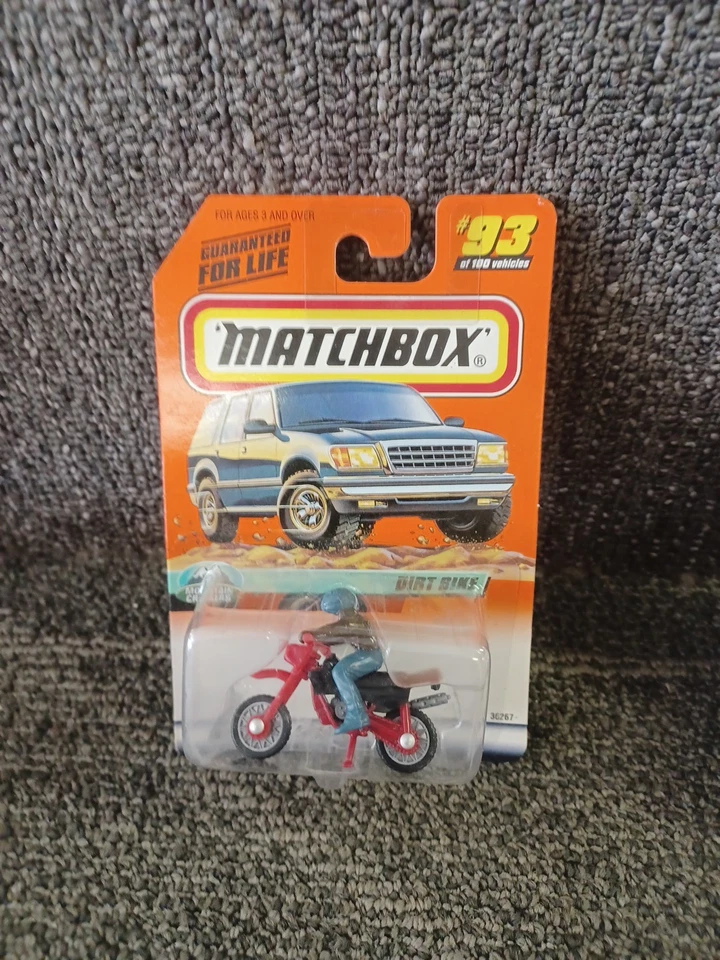 1998 Matchbox Dirt Bike #93 Diecast Car - Image 1 of 1