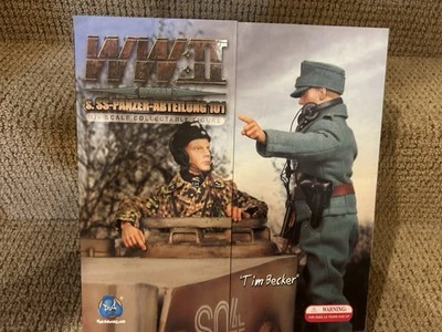 DID Modelo 1:6 Segunda Guerra Mundial Comandante Panzer Alemán, 101º LAH "Tim Becker", No. D80033 Foto 1 de 4