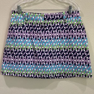 Slagenzer Rock Damengröße 8 mehrfarbig sportlich Golf-Skort " - Bild 1 von 8