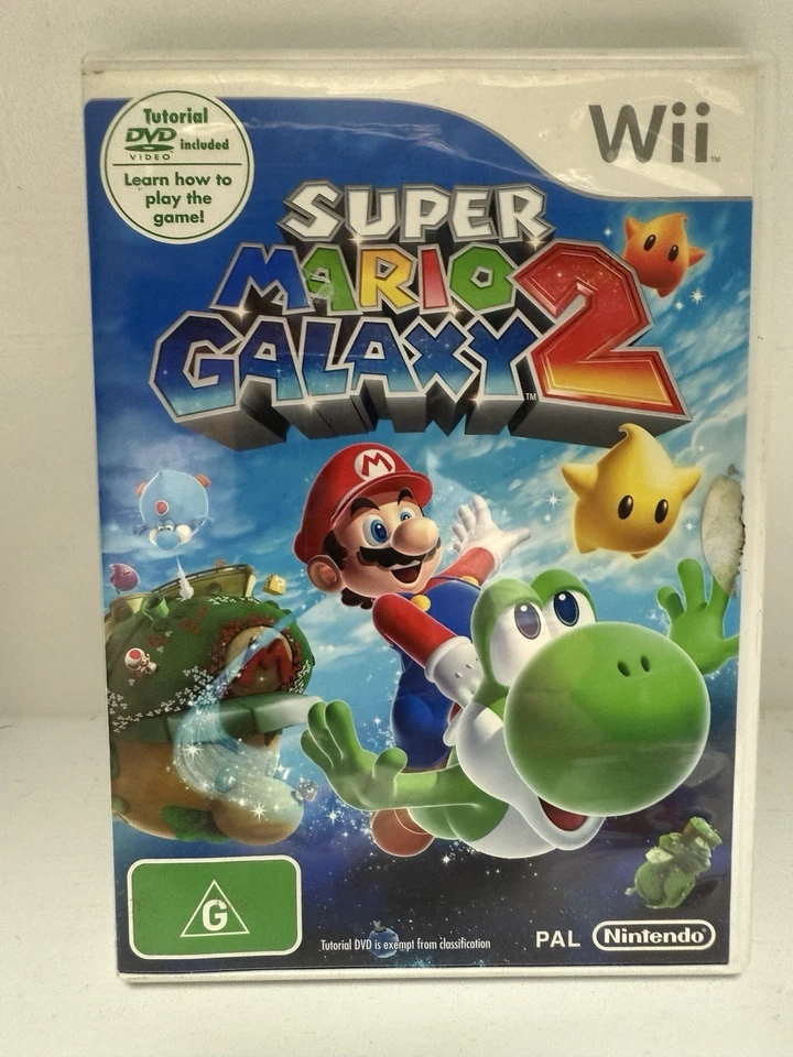 Super Mario Galaxy 2 Nintendo Wii - CASE ONLY - Image 1 of 4