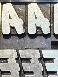 72 point Balloon Extra Bold (ATF #677) for Letterpress Type for printing - Picture 1 of 7
