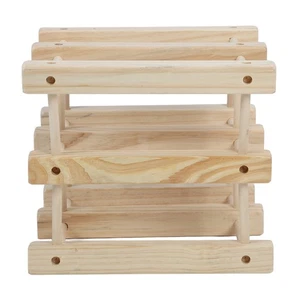 For Wine Rack Wood Stackable Modular Wine Rack Wine Holder Free Standing For - Picture 1 of 24