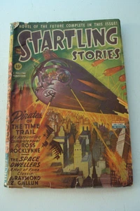 Startling Stories magazine, Fall 1943, Pirates on the Time Trail - Picture 1 of 4