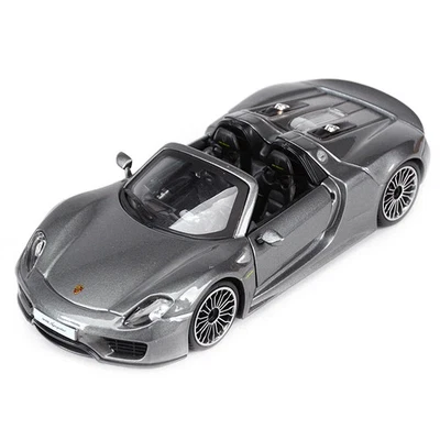 Bburago 1:24 Porsche 918 Spyder Sports Car Static Die Cast veicoli modello da - Immagine 1 di 4