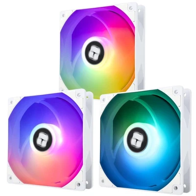 3x TL-C12CW-S X3 120mm ARGB CPU-Lüfter mit 4pin PWM für optimale Kühllösungen - Bild 1 von 4