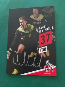 1. FC Colonia, D. Mesenhöler, biglietto autografo, calcio - Foto 1 di 2