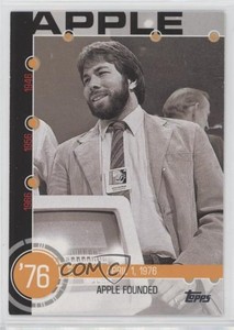 2015 Topps Baseball History Steve Wozniak Apple Founded #9A