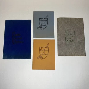 Vintage! Diploma 1935 Elementary Middle School Graduation WI Awards Ephemera - Picture 1 of 6