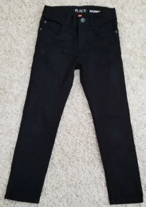 The Children's Place- Boys Size 8 Skinny- Black Jeans - Picture 1 of 11