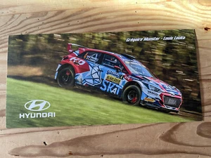 CP POSTCARD CARTOLINA HYUNDAI I20 MUNSTER SEZOENS RALLY 2021 RALLYE - Imagen 1 de 2