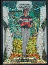 Bobby Witt Jr 2019 Panini Prizm Draft Picks White Sparkle RC SP #94