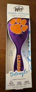 Wet Brush Pro Detangler Brush - Clemson - Rare. Hairbrush - Tigers - Picture 1 of 7