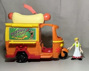 Fisher Price Imaginext Scooby Doo Hot Dog Cart w/ Shaggy Figure - Picture 1 of 5