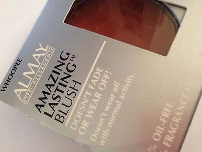 ALMAY lasting blush blusher whoopee oil free doesn't fade or wear off bnib  rare - Image 1 of 3