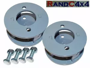 Kit Blocco Distanziali Molla Anteriore Land Rover Defender & Discovery 50mm 2" Sollevamento - Foto 1 di 1