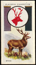 Cigarette Card - Player's - Boy Scout Girl Guide Patrol Signs #20 Stag *S316*