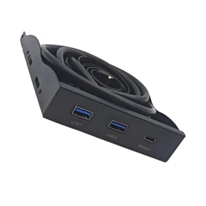 3.5inch Drive Bay Panel with USB 3.2 and Type C Port for Fast Connectivitys - Photo 1/8