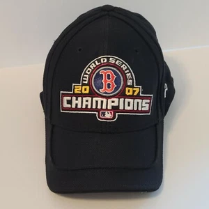 Boston Red Sox World Series 2007 Champions New Era Mens Baseball Cap Black OS - Picture 1 of 10