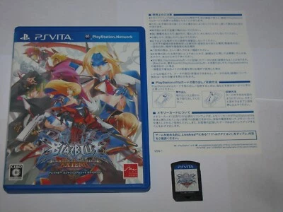 Blazblue Continuum Shift Extend Playstation PS Vita Japan import US Seller - Image 1 of 4