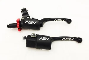 ASV F3 Front Brake Pro Pack Clutch Perch Levers Black Yamaha YFZ 450R YFZR - Picture 1 of 6