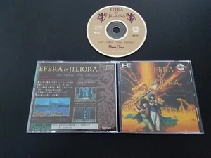 PC Engine CD - Efera & Jiliora - Import Japan Japanese US SELLER - Picture 1 of 2
