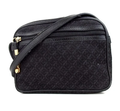 Auténtico Bolso de Hombro LOEWE Nylon Jacquard/Cuero [Usado] Foto 1 de 4