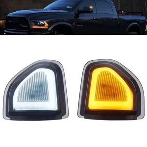 LED Side Mirror Tow Mirror turn Signal Light For Dodge Ram 1500 2500 3500 4500 - Picture 1 of 53