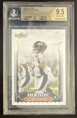 Puntuación 2000/Jay Cutler novato/BSG 9,5 gema como nueva Foto 1 de 2