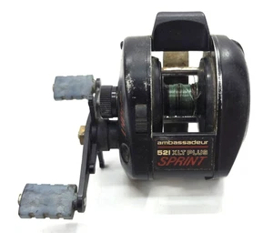 Abu Garcia Ambassadeur 521 XLT Plus Vintage Bait Casting Fishing Reel - Picture 1 of 6