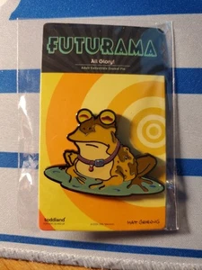 SDCC 2024 Exclusive Hypnotoad Enamel Pin Toddland Futurama Limited Rare - Picture 1 of 2