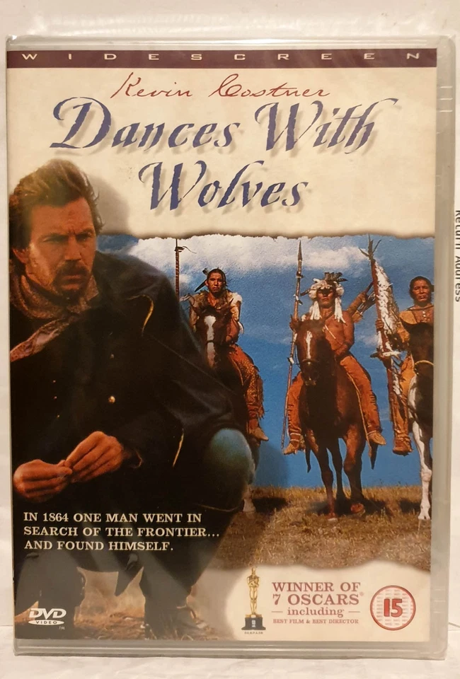Dances With Wolves [1990] (DVD) Kevin Costner - Academy Award Winner - Image 1 of 1