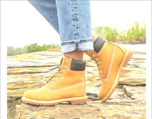 Timberland Stivali impermeabili da donna premium 6 pollici taglia 7 5