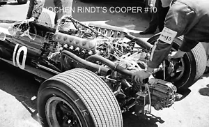 JOCHEN RINDT COOPER MASERATI T81 F1 MONACO GP 1967 NEGATIV 35MM MOTOR ENGINE - Bild 1 von 2