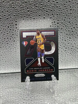 2021-2022 Panini Prizm Magic Johnson 75th Anniversary Logo Edition *Read Desc.* - Image 1 of 2