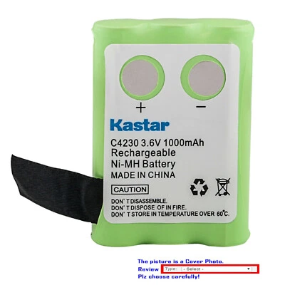 Reemplazo de batería Kastar Ni-MH para CLARITY C4220 CLARITY C4230 CLARITY 74235 Foto 1 de 2