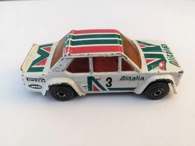 Vintage 1982 Matchbox Fiat Abarth Alitalia Superfast #3 Car Collectible Rare - Image 1 of 4
