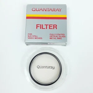 58mm Quantaray 1A Skylight Filter Fully Coated Optical Glass Metal Ring - Picture 1 of 8