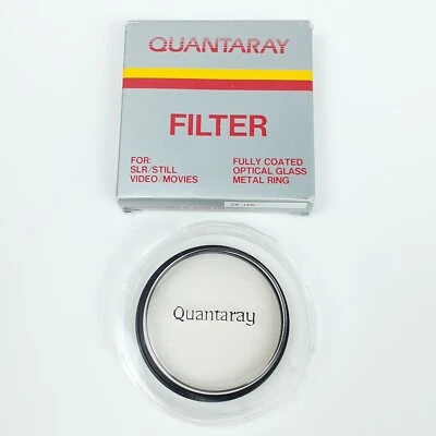 58mm Quantaray 1A Skylight Filter Fully Coated Optical Glass Metal Ring - Image 1 of 4
